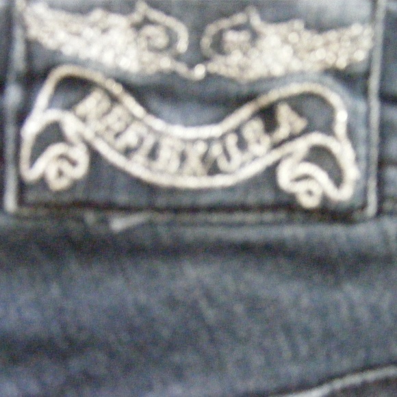 Reflex Premium Straight Leg Jeans Size 8 EUC - Picture 8 of 8